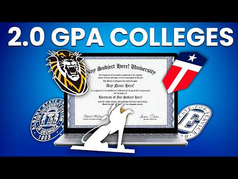 Low GPA Acceptance Colleges (Study With a 2.0 GPA)