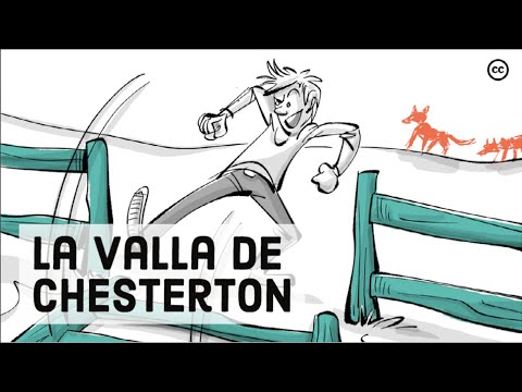 Valla de Chesterton: ¡No destruyas lo que no entiendes!