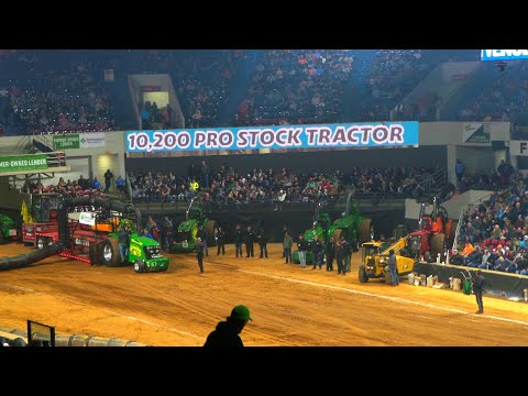 FULL 10,200LB PRO STOCK TRACTOR FINALS NFMS Championship tractor pull Louisville Ky 2024