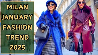 Italian Street Fashion January 2025 🇮🇹: Milan's Best Street Style Ideas 👠