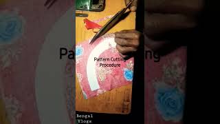 Advanced Pattern Cutting Procedure #patternmaking #fashionstyle #blousecuttingtips #process #shorts