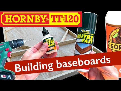 Building a Hornby TT 120 model railway 2 - Baseboards