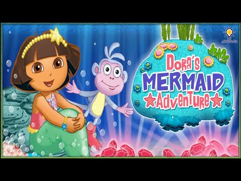 Gameplay Dora's Mermaid Adventure 2 - Dora the Explorer #flashgames #doratheexplorer #nickjrgames