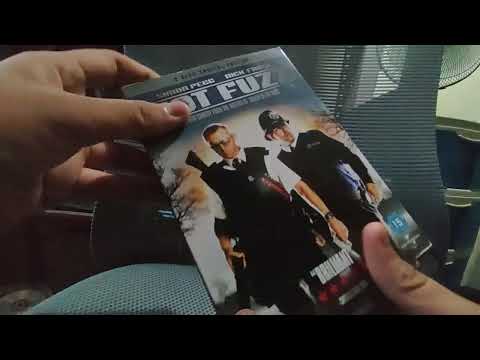 Hot Fuzz 2007 DVD Unboxing (UK)