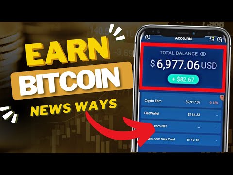 Earn Free Bitcoin $100 Just By Watching Videos On Your Phone New Method To Earn Free BTC