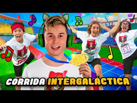 Corrida Intergalactica 🏃🏃 - Gato Galactico | Música Especial Das Olimpíadas