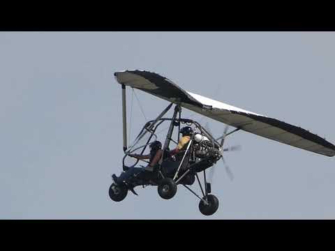 Ultralight Field Traffic over Camp Scholler 7 26 21