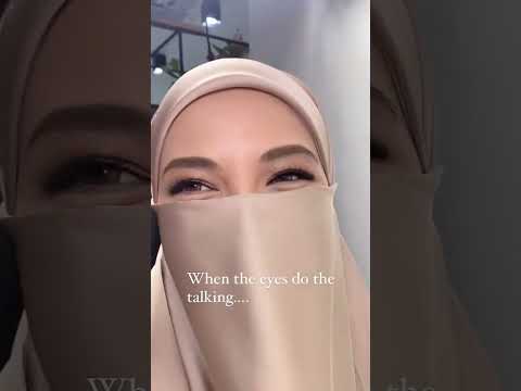 Neelofa || pandangan memukau,neelofa d persoal tujuan berniqab.