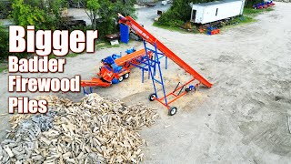 Eastonmade; BIGGEST, BADDEST Firewood Conveyor Is Here!