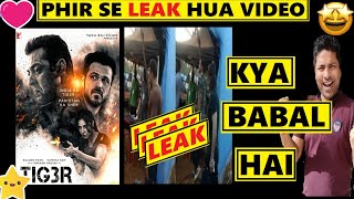 Tiger 3 Video Leak From Set | Srk Look Leak From Tiger 3 Set | Tiger 3 Latest Update #tiger3 #srk