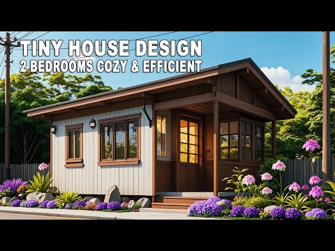 Modern Tiny House Design Ideas - 2 Bedrooms - Cozy & Efficient | By Tiny Home Experts