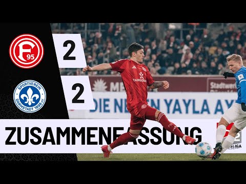 Fortuna Düsseldorf - SV Darmstadt | 2-2 | Highlights | Bundesliga 2 2024-25 | düsseldorf darmstadt