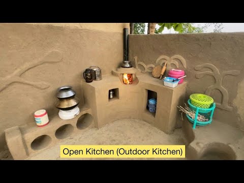 19th Century Lifestyle -Traditional Life outdoor kitchen | kitchen set |mitti ka chulha |mud kitchen