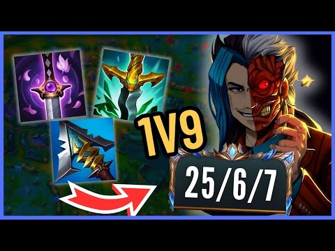 The absolute BEST Kayn game you will ever witness... (25 KILL DESTRUCTION)