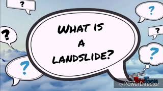 What is a landslide