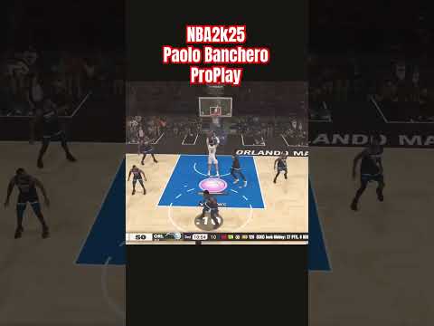 NBA2k25 Paolo Banchero ProPlay #nba2k25 #nba2kgameplay #paolobanchero