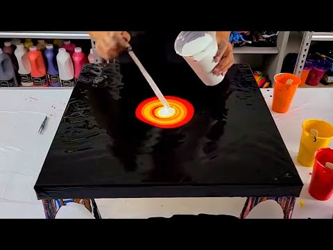 5 Creative Art Ideas Inspired by Nature! Acrylic Pouring - Acrylic Painting