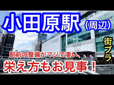 【見応えも脱帽】神奈川県「小田原駅」周辺を散策！巨大ターミナルに地下街もあり、さらに駅前の観光整備も本当に素晴らしい！もちろん、小田原城を初め、その他の観光名所の見応えも最高だった！