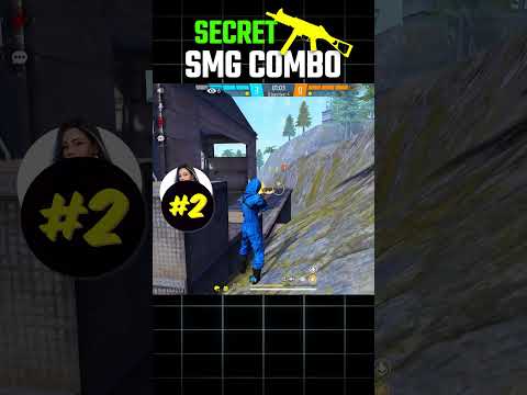 SMG Character Skill Combination for CS Rank 🔥🤫 Free Fire #shorts || FireEyes Gaming