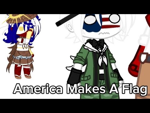 America Makes a Flag// Countryhuman// Ft. Philippines & Katipunan