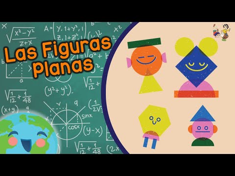 Las Figuras Planas Para Niños (Videos Educativos para Niños)