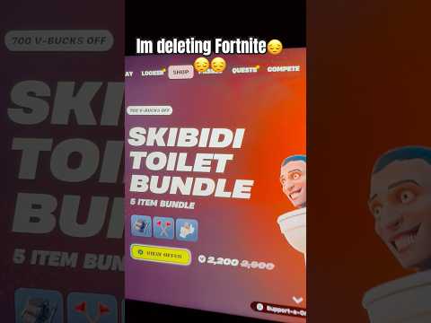 ⚠️JOKE!⚠️ I can’t believe Fortnite #fortnite #peak #fortnitetrash