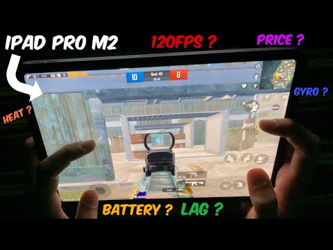 iPad Pro M2 2022 PUBG Test 2025: 120fps, Gyro Performance, Battery Life, Heat Issues, and Price!