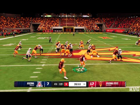 EA SPORTS College Football 25 - Arizona Wildcats vs Arizona State Sun Devils - Gameplay (UHD) [4K]