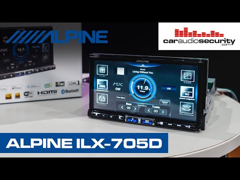 Alpine iLX-705D CarPlay & Android Auto car stereo | Car Audio & Security