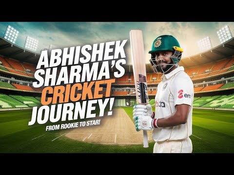 अभिषेक शर्मा  जीवन और करियर की मुख्य झलकियांAbhishek Sharma's Cricket Journey: From Dream to Reality