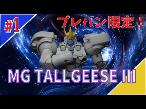 MG トールギスIII #1『上半身の製作&impression』[OZ-00MS2B]