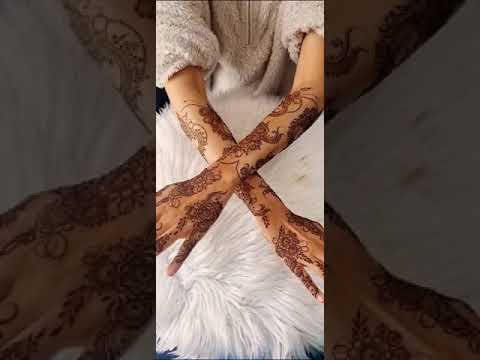 Bridal Henna Design💖 #mehndi #bridalhennaart #henna #mehendi #hennaparty #inspiration