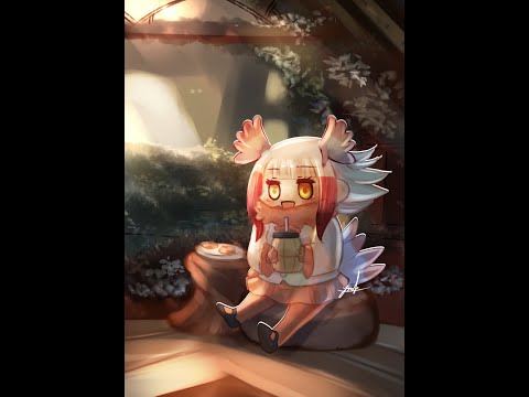 けものフレンズ トキ painting process(#kemono_friends#kemonofriends#けものフレンズ #動物朋友 #朱鷺 #トキ)