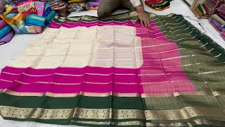 From 165/-‼️wholesale Designer Fancy sarees in chickpet Bangalore😍single saree courier available