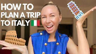 HOW TO PLAN YOUR FIRST TRIP TO ITALY - EVERYTHING You Need to Know! I Italy Travel