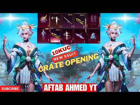 New X-Suit in Just 10000UC😱 | Galadria X-Suit Crate Opening |Aftabahmedyt