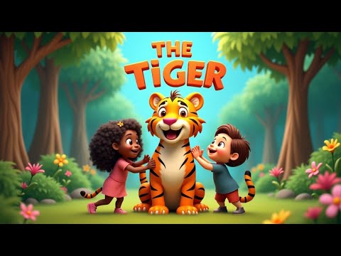 "🐅 Roar with Joy! The Ultimate Tiger Song | Fun Kids Nursery Rhymes 😺🎶"