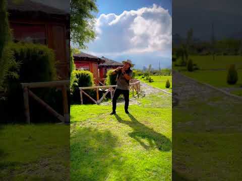 Amor Lejano - Flute #livemusic #mountains #Anden #lake #otavalo #ecuador #traditional #nature