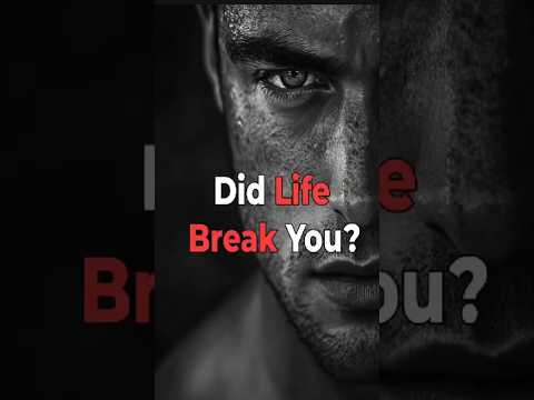 When Life Breaks You, Rebuild Stronger #motivationalquotes #mindset #motivation #selfimprovement