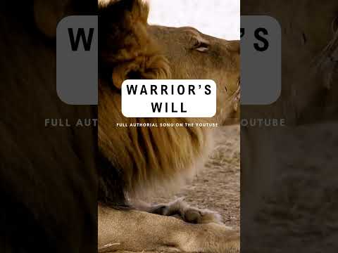 WARRIOR'S WILL (Authorial Song) #shorts #music #aimusiccover #rock #aimusic #heavymetal