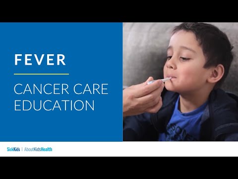 Fever at home | Cancer care education | AboutKidsHealth at The Hospital for Sick Children