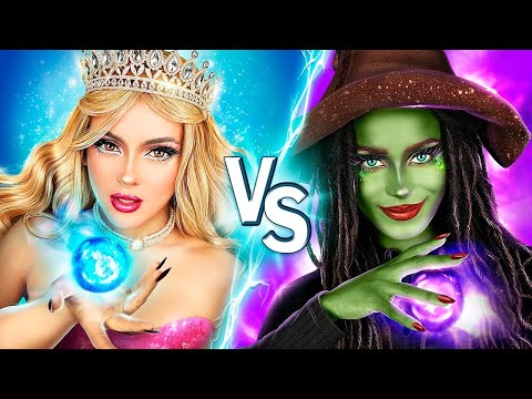 Elphaba vs Glinda! Wicked in real life!