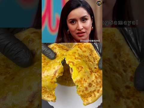 Shraddha Kapoor’s Favourite Aloo Paratha Recipe | #shraddhakapoor #shorts