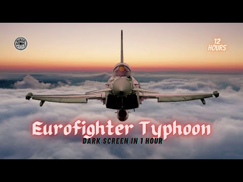 Relax and Sleep with the Soothing Sounds of a Eurofighter Typhoon in Steady Flight