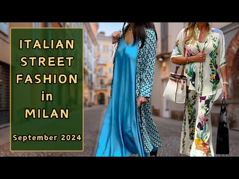 Italian Street Fashion Summer/Autumn 2024: Outfits Ideas for Everyday Elegance in Milan