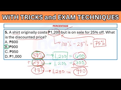 CSE Review - Numerical Ability Test (5 items)