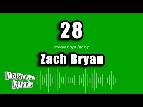 Zach Bryan - 28 (Karaoke Version)