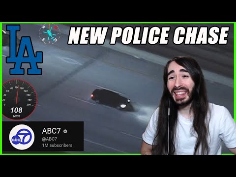 MoistCr1tiKal REACTS To New Police CHASE (L.A)