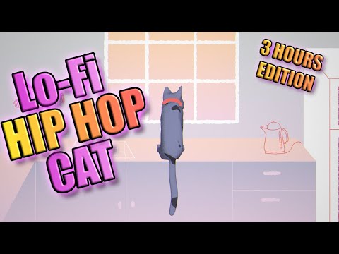 3 HOURS LoFi Hip Hop Cat Music 🐈 (1 HOUR LOOP) | Lo-Fi, Hip Hop, Study, Relax, Chill, Gaming, Sleep