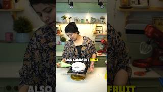 Important fruit cake layering tips by master baker Harshita ! Tips pinned in comments! #cake #shots